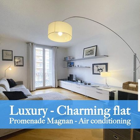 Appartement BH - PALAIS MAGNAN - Lux 4 Pers. WiFi. Clima. LENVAL à Nice Extérieur photo