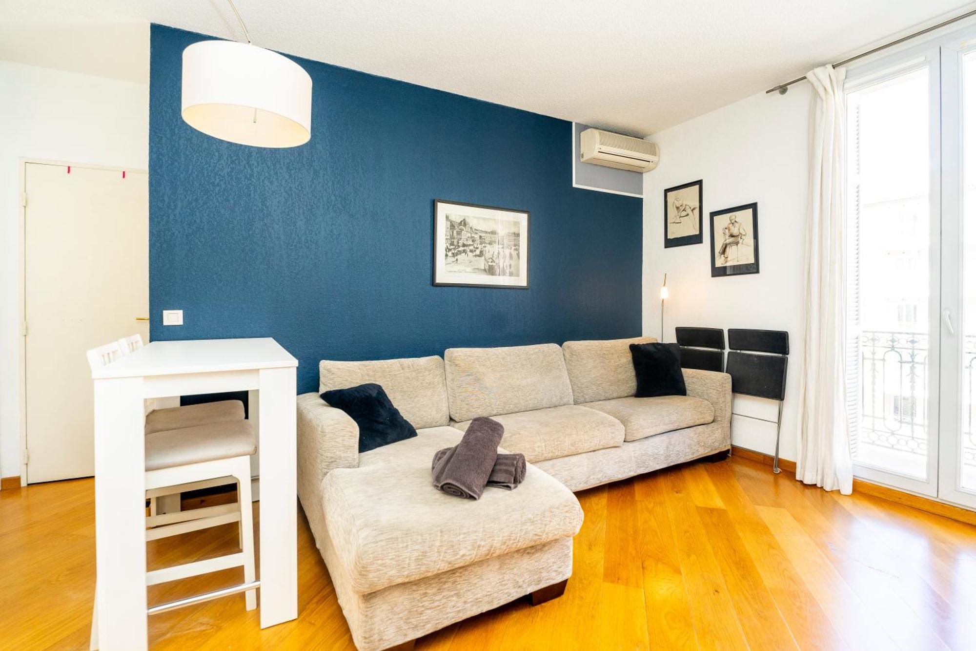Appartement BH - PALAIS MAGNAN - Lux 4 Pers. WiFi. Clima. LENVAL à Nice Extérieur photo